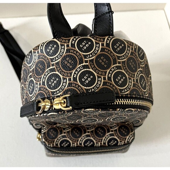 New Marc Jacobs Small Logo Backpack Multi - Picture 2 of 6